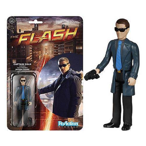 Super7 Flash TV Series Captain Cold ReAction 3 3/4-Inch Retro Action Figure