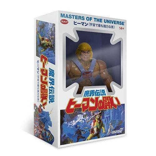 Super7 Masters of the Universe Vintage Japanese Box He-Man 5 1/2-Inch Action Figure