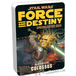 Star Wars: Force and Destiny: Colossus Specialization Deck