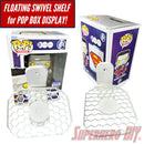 SWIVEL Pop Box Floating Shelf | Rotate your box for the perfect display | Screws included