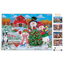 Season's Greetings - Tree Farm 1000 Piece Jigsaw Puzzle