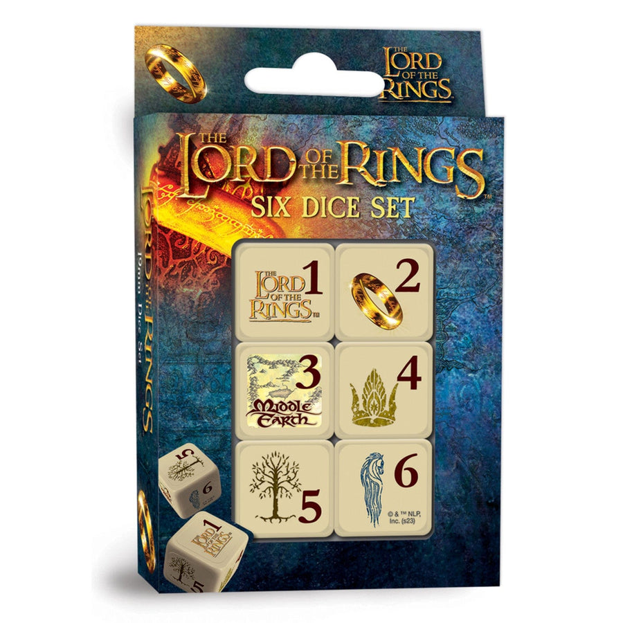 Lord of the Rings - 6-Piece Dice Set