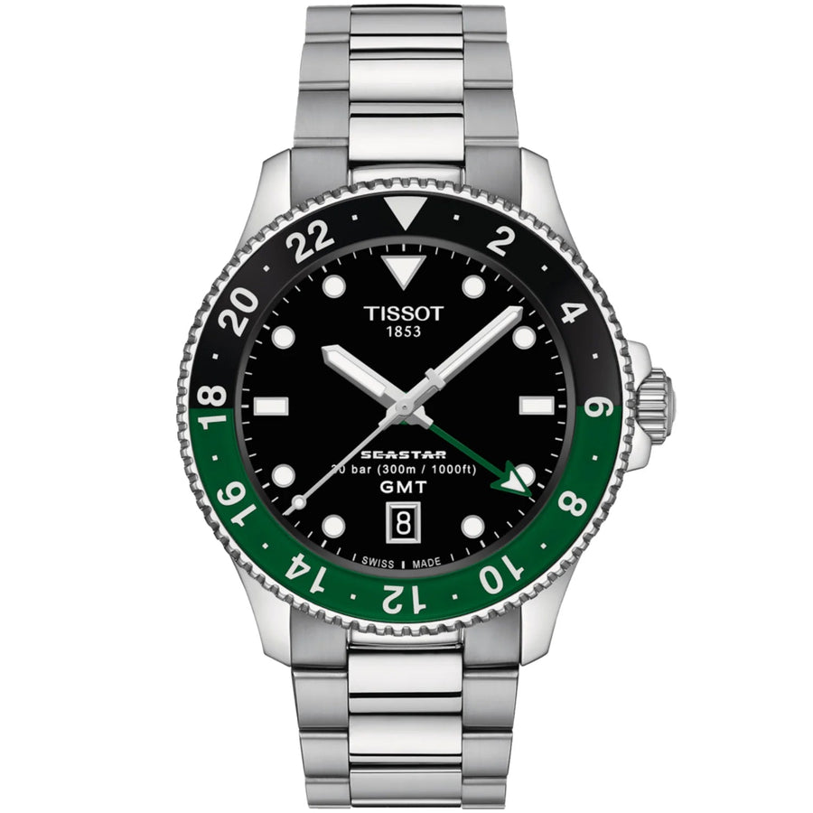 Tissot Men's Seastar 1000 Quartz GMT