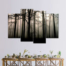 Dead Tree Silhouettes Wall Art