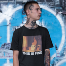 This Is Fine Cat T-Shirt