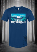 Mythigan™ Unisex T-Shirt(Cool Blue) | A Tee See Tee Exclusive!