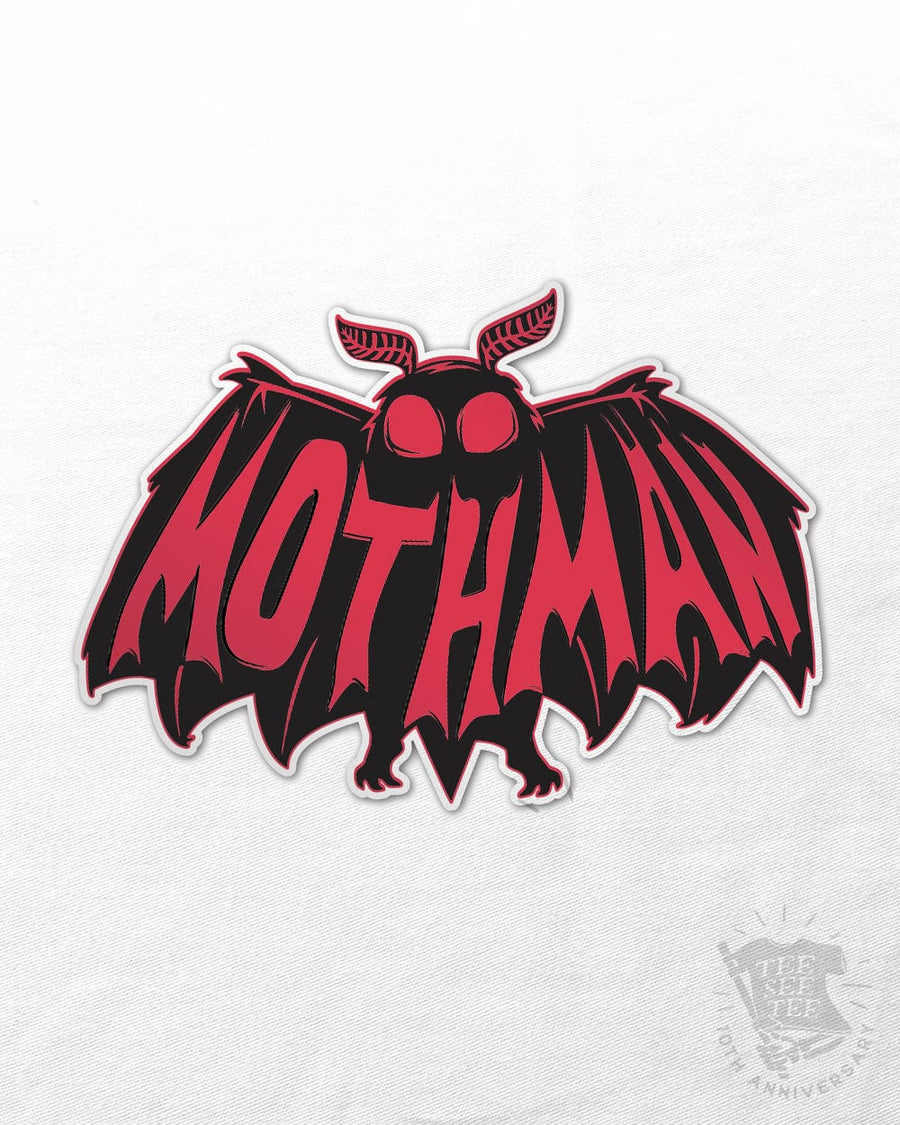 The Mothman Logo Sticker | Tee See Tee Exclusive