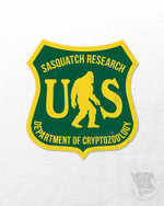 US Department of Cryptozoology Sticker