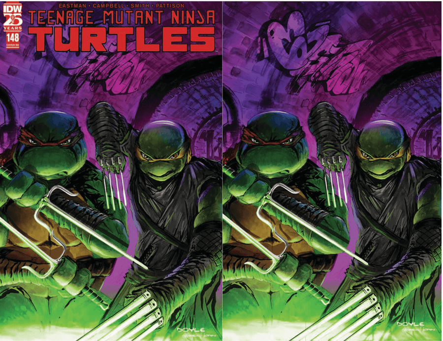 Teenage Mutant Ninja Turtles #148 - Lightning Comix Exclusive - Trade Dress & Virgin Bundle