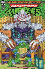 TEENAGE MUTANT NINJA TURTLES: SATURDAY MORNING ADVENTURES #10 MEGACON EXCLUSIVE - TRADE DRESS SIGNED BY TIM VON CLOEDT