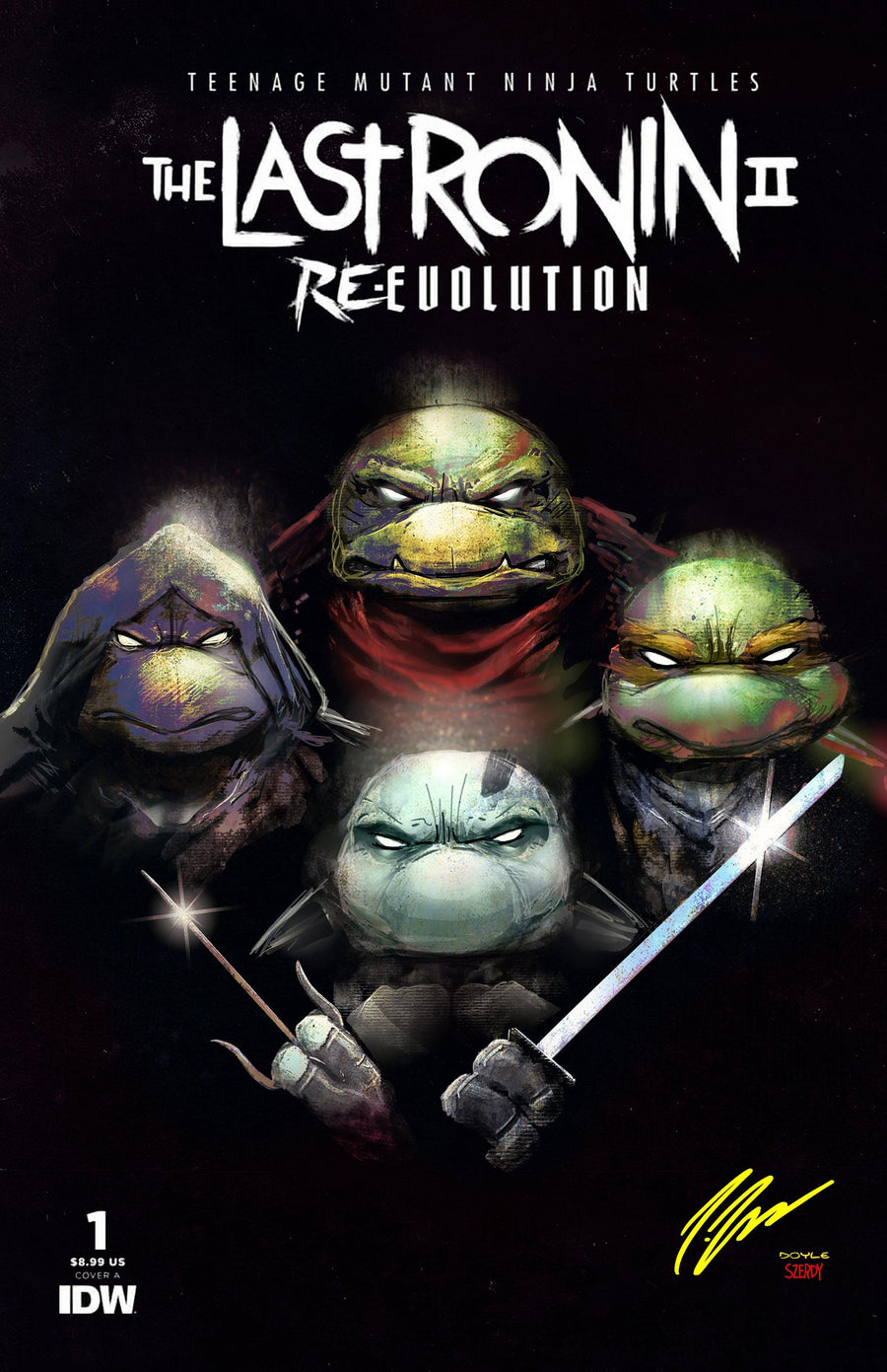 Teenage Mutant Ninja Turtles: The Last Ronin II-Re-Evolution #1 -Joe Doyle & Nathan Szerdy - Signed by Joe Doyle