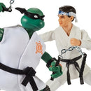 Teenage Mutant Ninja Turtles X Cobra Kai - Michelangelo vs. Daniel LaRusso 2-Pack Action Figures