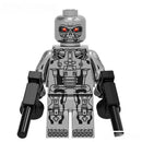 Terminator T-800 Chrome Endoskeleton Lego custom Minifigures