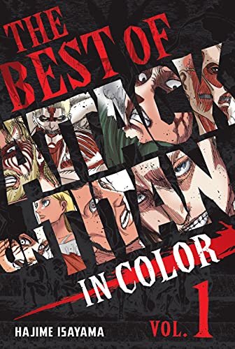 The Best of Attack On Titan In Color Hardcover