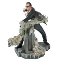 The Matrix Gallery Agent Smith PVC 10-Inch Diorama