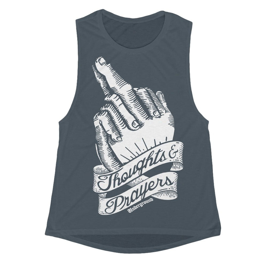 Thoughts and Prayers Girls Tank