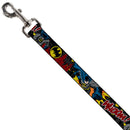 Dog Leash - Batman in Action WHOOM! Red Skyline