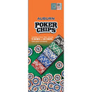 Auburn Tigers 100 Piece Poker Chips