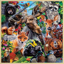 Wood Fun Facts - Woodland Friends 48 Piece Wood Jigsaw Puzzle