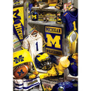 Michigan Wolverines - Locker Room 500 Piece Jigsaw Puzzle