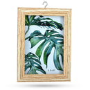Black Cat Hanging Photo Picture Frame and Metal Ornament Stand 9.25 Inches
