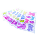 Set of 10 Easter Gel Window Clings Bunny Egg Butterfly Reusable Colorful Gel Decorations for Windows Mirrors Glass Spring Home Party Decor