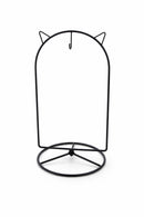 Black Cat Hanging Photo Picture Frame and Metal Ornament Stand 9.25 Inches