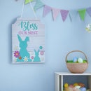 Bless Our Nest Spring Decorative Wall Sign