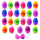 Set of 24 Glittered Jelly Fruit Marmalade Plastic Easter Eggs, 2.25 Inches Each