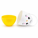 Giant Jumbo Large Size White and Yellow Chick Plastic Easter Egg 10 Inches