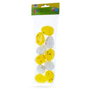Set of 10 Bunny and Chick Easter Eggs Fillable Plastic Eggs Cute Kids Egg Hunt Party Supplies 2.25 Inches