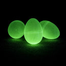 Set of 24 Glow in the Dark Easter Eggs Fillable Plastic Eggs for Nighttime Egg Hunt Fun 2.25 Inches