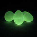 Set of 24 Glow in the Dark Easter Eggs Fillable Plastic Eggs for Nighttime Egg Hunt Fun 2.25 Inches