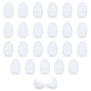 Set of 24 Large Glow in the Dark Noctilucent Fillable Easter Eggs 3.15 Inches