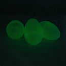 Set of 24 Large Glow in the Dark Noctilucent Fillable Easter Eggs 3.15 Inches