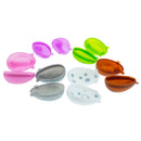 Set of 12 Animal-Themed Plastic Easter Eggs 2.25 Inches