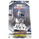 Topps Chrome 2022 Star Wars Mandalorian Beskar Edition T/C Box ToyShnip 