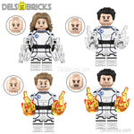 Fantastic Four First Steps Set of 4 Lego Minifigures Custom Toys 2