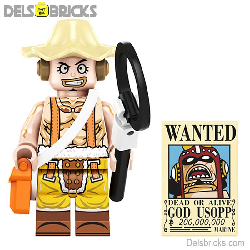 Usopp from One Piece Lego Anime Minifigures Custom Toys set5