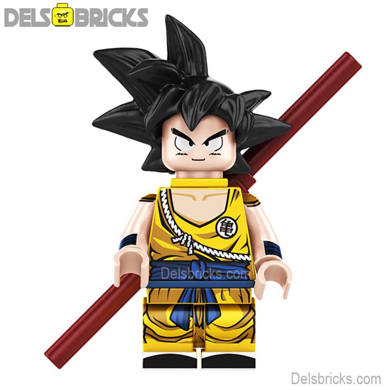 Son Goku Dragon Ball Z Super Lego Minifigures Anime Custom Toys New