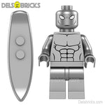 Fantastic Four Silver Surfer Lego Minifigures Custom Toys