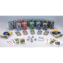 West Virginia Mountaineers 300 Piece Poker Set