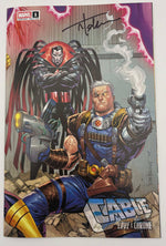[Signed by Tyler Kirkham] Cable: Love & Chrome #1 Unknown Comics Tyler Kirkham Connecting Cover Exclusive Var [IN STOCK]