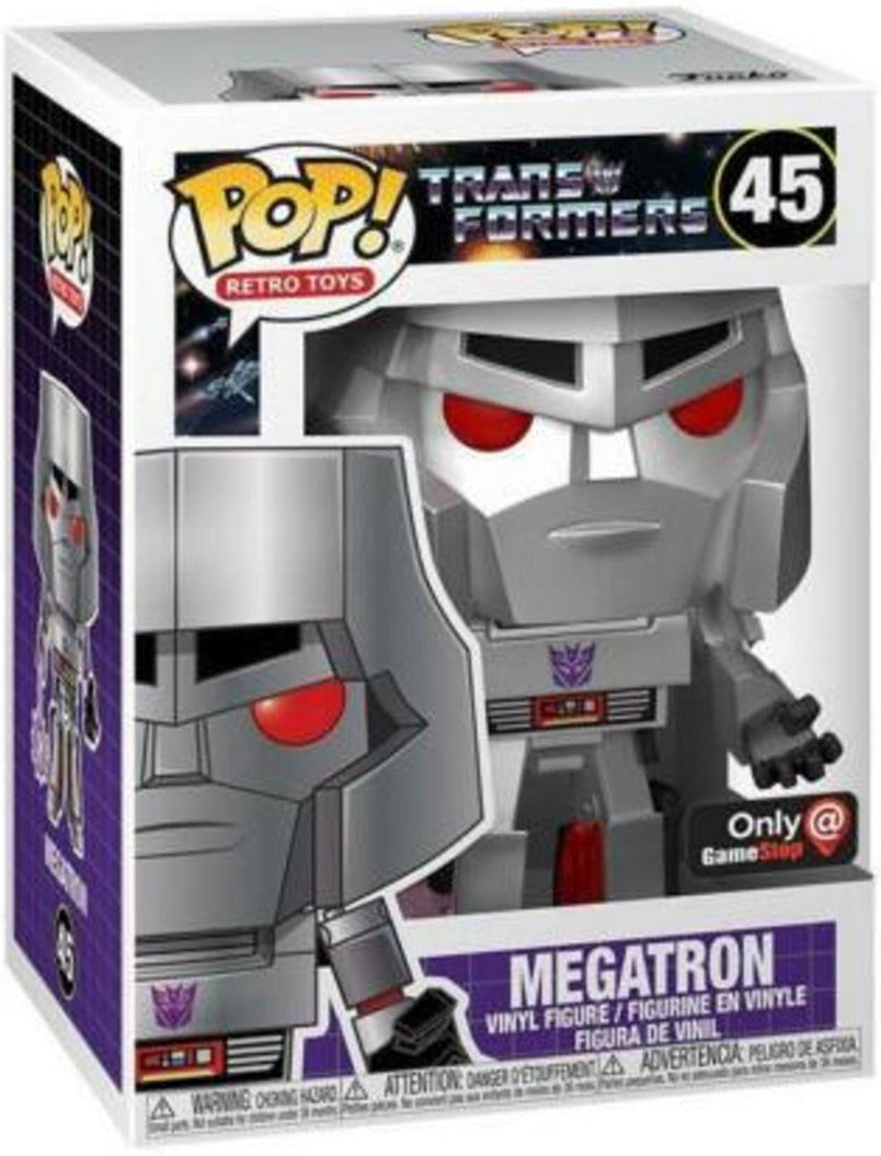 Funko Pop! Retro Toys Megatron #45 GameStop Exclusive