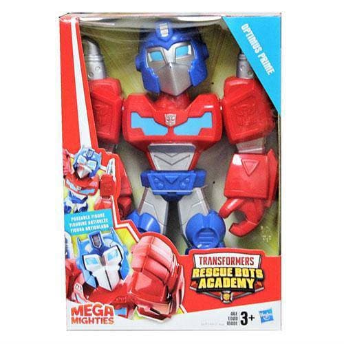 Transformers Rescue Bots Academy Mega Mighties 9-Inch Action Figure - Optimus Prime Toys & Games ToyShnip 