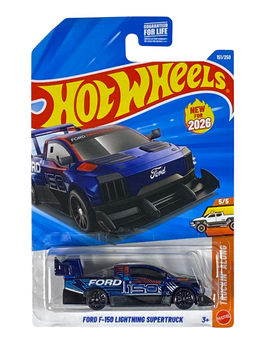 Hot Wheels Ford F-150 Lightning Supertruck | Truckin' Along Series 5/5