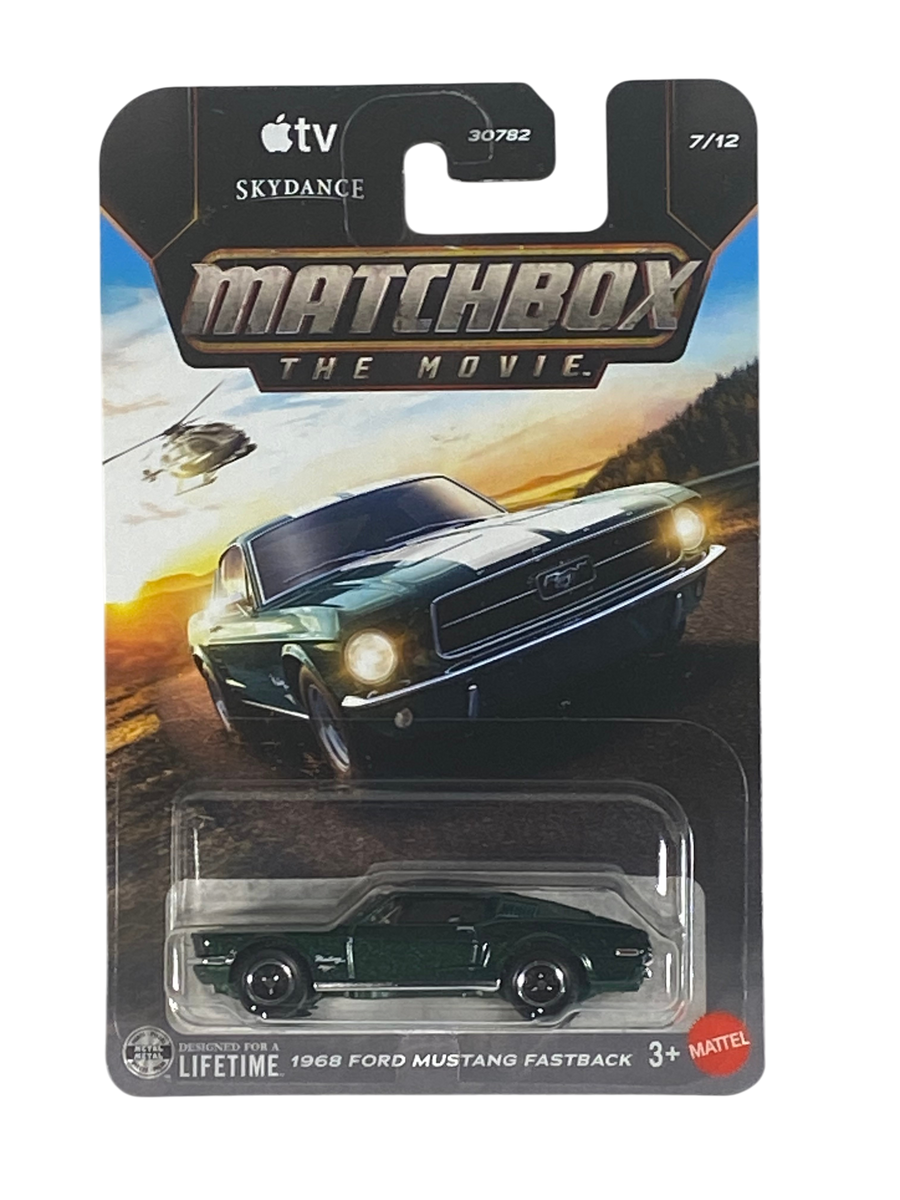 Matchbox 1968 Ford Mustang Fastback | Matchbox The Movie Series 7/12
