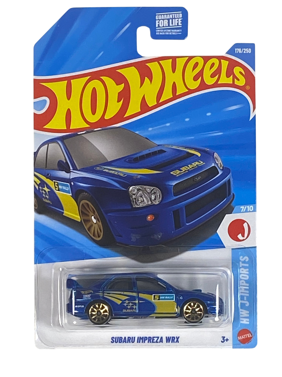 Hot Wheels Subaru Impreza WRX | J-Imports Series 7/10