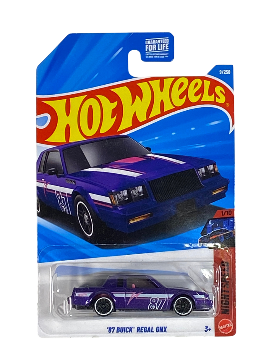 Hot Wheels '87 Buick Regal GNX (Treasure Hunt) | Nightspeed Series 1/10