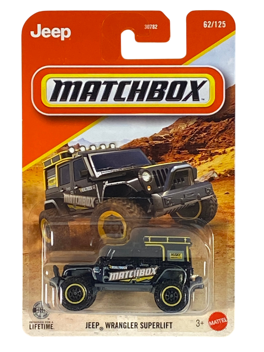 Matchbox Jeep Wrangler Superlift | Matchbox Series 62/125
